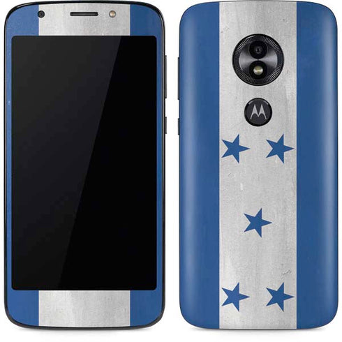 Honduras Flag Distressed Moto E5 Play Skin